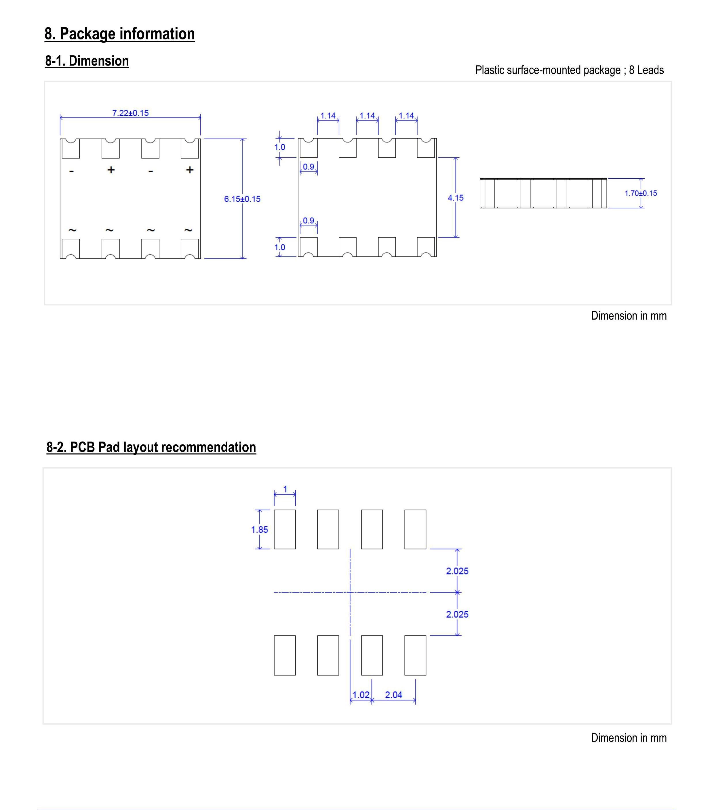 BRIDGE RECTIFIER SCHOTTKY DIODE IN POE-PD APPLICATIONS